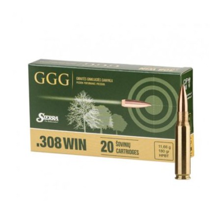 Amunicja GGG .308 Win 180 gr HPBT