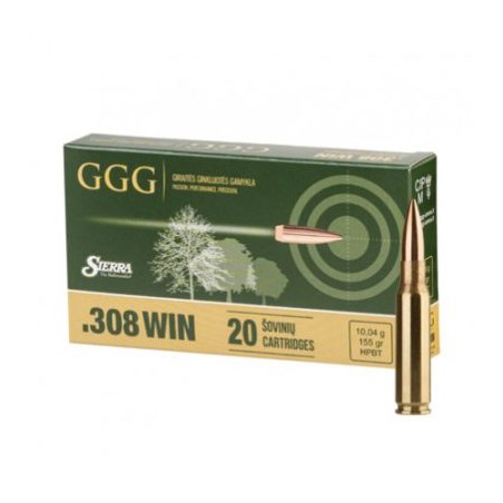Amunicja GGG .308 win 155 gr HPBT