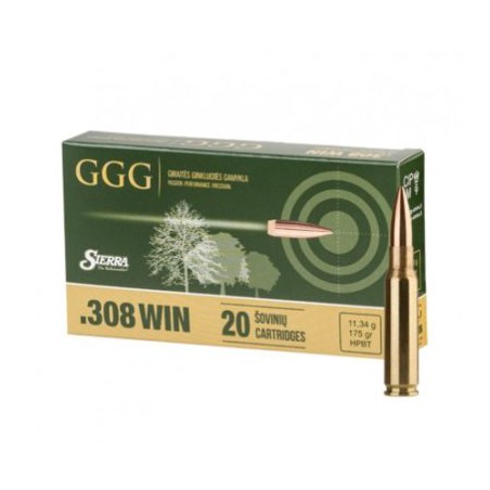 Amunicja GGG .308 Win 175 gr HPBT